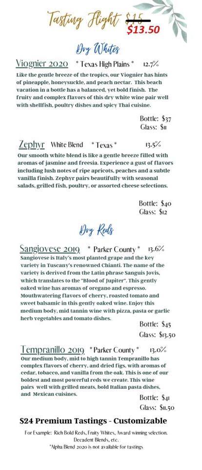 doveridge tastingflight 2025