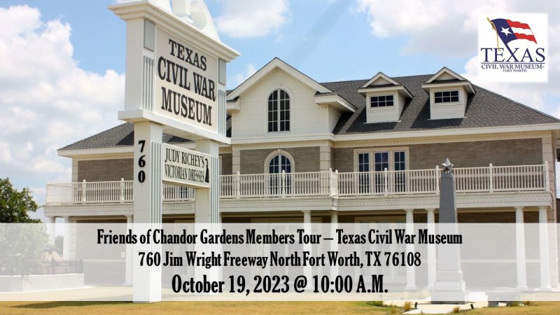 texas civil war museum oct 19 2023 w