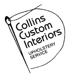collins logo with wording w